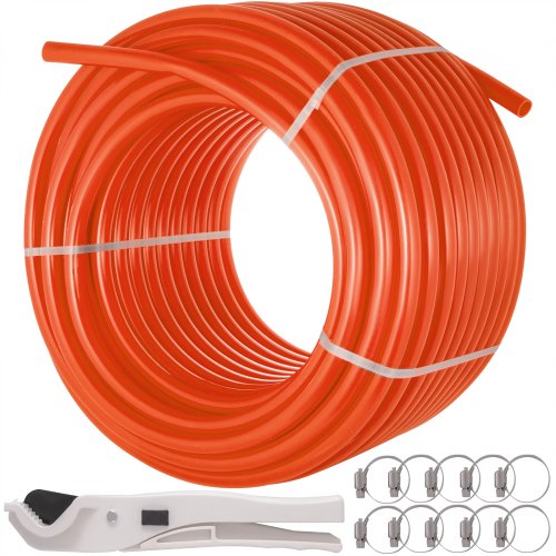 3/4" x 500ft PEX Tubing/Pipe O2 Oxygen Barrier EVOH Flexible Commercial Plumbing 