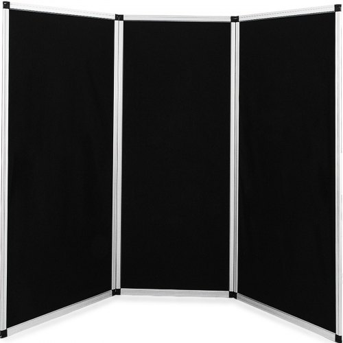70.8 X 35" 3 Panel Tabletop Display Presentation Board Tri-Fold Fabric Stand 