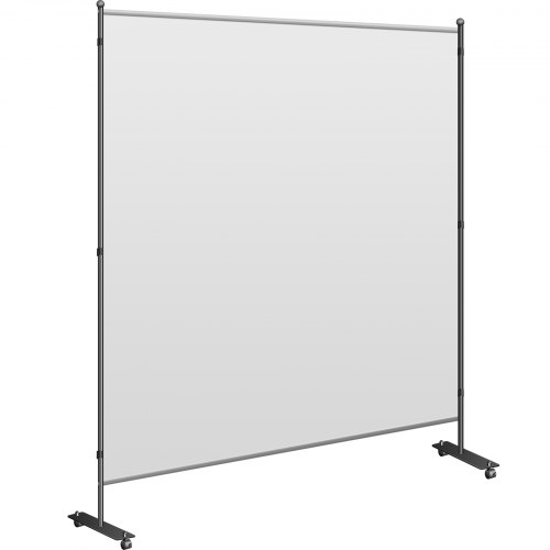 VEVOR Office Partition Room Divider Wall 71" x 72" Privacy Office Divider Gray