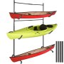 VEVOR Kayak Storage Outdoor Kayak Storage Freestanding 3 Paddle Board Capacity