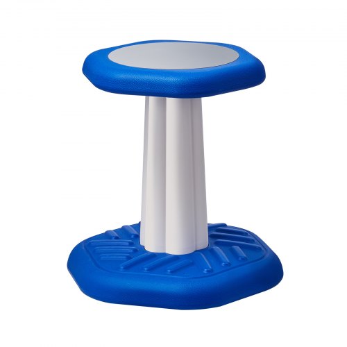 

VEVOR Kids Wobble Chair, Active Chair with Sponge Cushion, Wobble Stool Improves Focus, Posture and Calm Children, Ideal for Schools and Preschools, Age 3-7, Blue