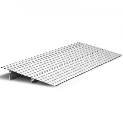 VEVOR Door Threshold Ramp, 2 inch Rise, Aluminum Alloy Threshold Ramp Rated 800 lbs Load Capacity, Handicap Ramps for Home Steps for Wheelchair, Scooters, Power Chairs, Walkers, Bicycle, Tricycle