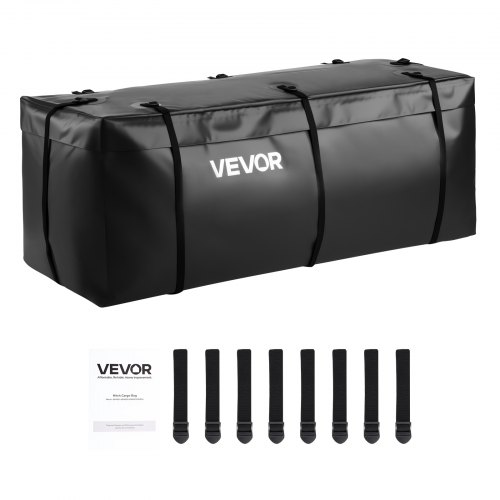 

VEVOR Hitch Cargo Carrier Bag 46.65 x 20.08 x 19.69 in (12 Cu.ft) Waterproof