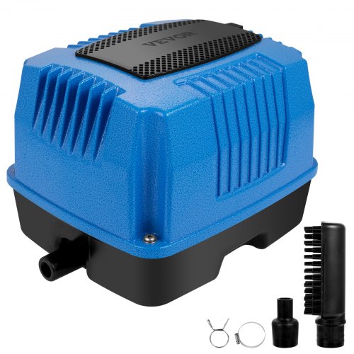 Vevor Linear Air Pump Septic Aerator Pump 105w W/46 Outlets Diffuser For Pond