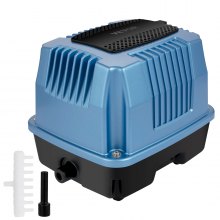 VEVOR Linear Air Pump Septic Aerator Pump 25W w/8 Outlets Diffuser for Fish Pond