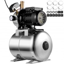 MC-1800 blue centrifugal water 2.6HP PUMP+50L pressure VESSEL booster 