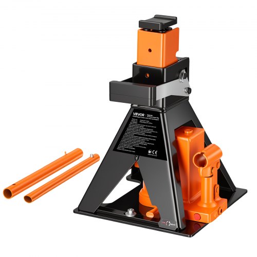 VEVOR Hydraulic Bottle Jack and Jack Stand in One 3 Ton 66139 lbs Lift for Sedans Compact SUVs  Small Vans 10752114 Lifting Range Allin