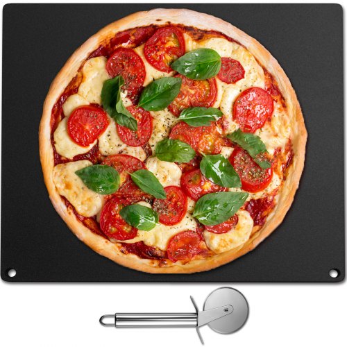 VEVOR Steel Pizza Baking Plate Baking Steel Pizza 16.1" x 14.2" x 0.4" A36 Steel