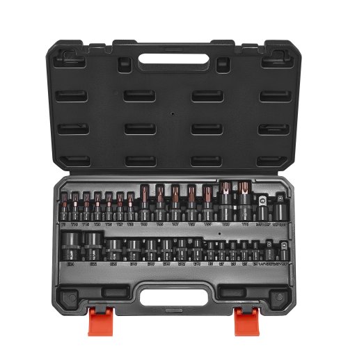 

Torx Bit Socket and External Torx Socket Set 31-Piece T8-T70 and E4-E24 Steel