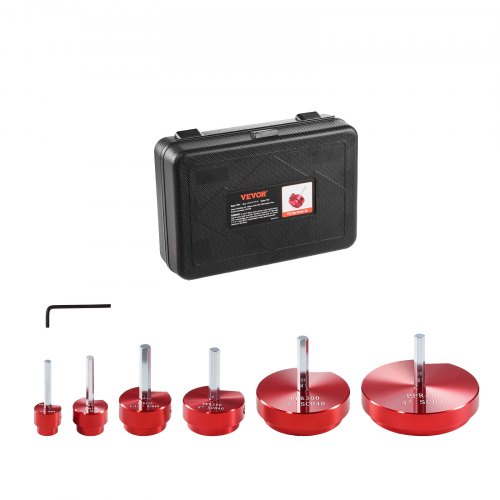 VEVOR PVC Pipe Reamer Kit, Aluminum Alloy, PVC Pipe Fitting Reamer Plumbing Tools Kit, PVC Socket Saver for SCH 40, Contains 3/4