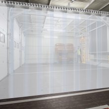 PVC Strip Curtain Door Strips 1 Meter x 2 Meter Cold Room Warehouse Catering
