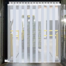 Clear PVC Plastic Strip PVC Strip Curtain Door Industrial Home 2.1m*150mm*2mm