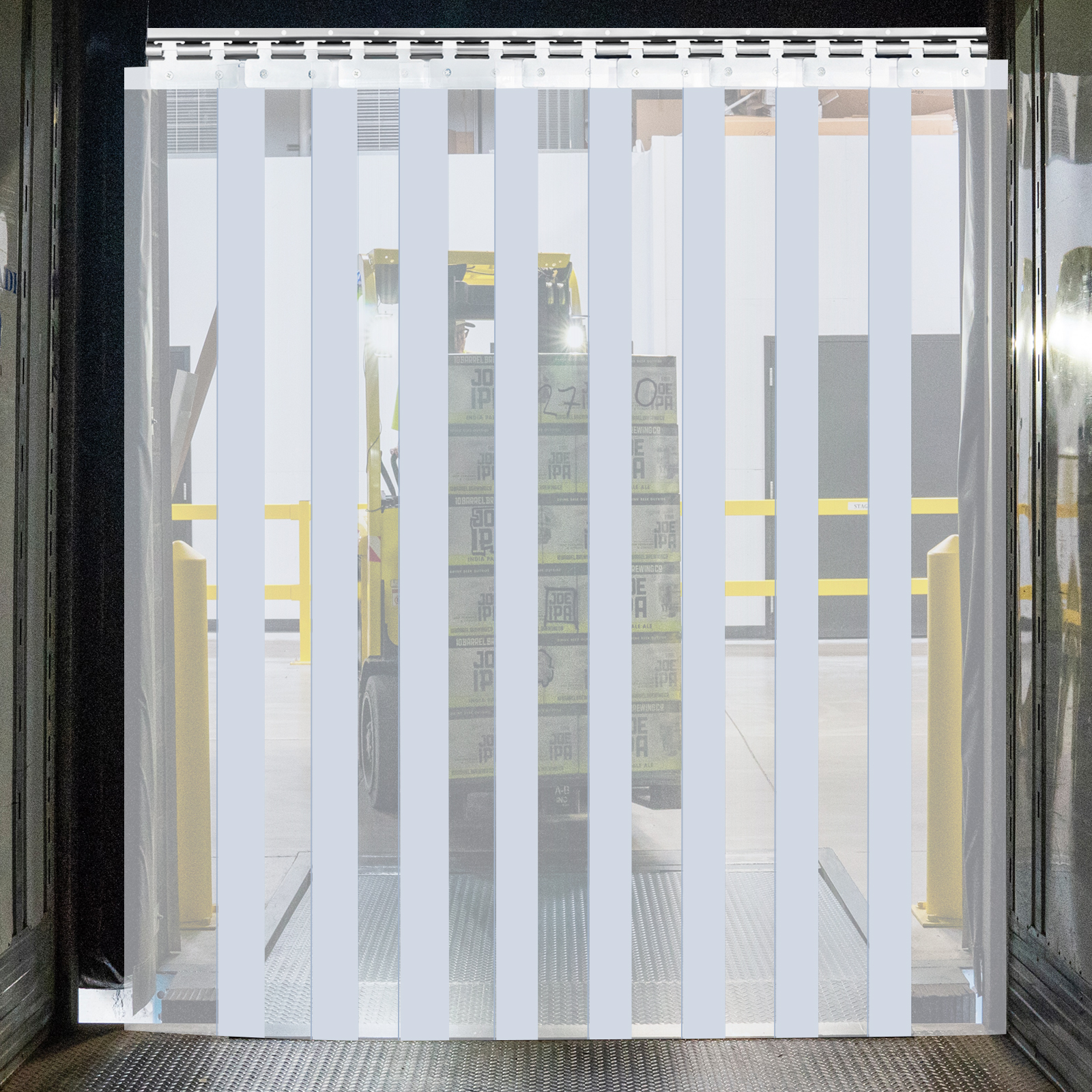 Clear PVC Plastic Strip PVC Strip Curtain Door Industrial Home 2.1m*150mm*2mm от Vevor Many GEOs