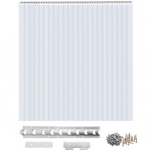 Clear PVC Plastic Strip PVC Strip Curtain Door Industrial Home 21m*150mm*2mm