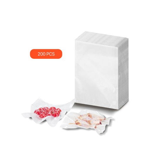 

Vacuum Sealer Bags 200 PCS 8 x 12 Inch Non-BPA Food Grade Sealing Storage Bag