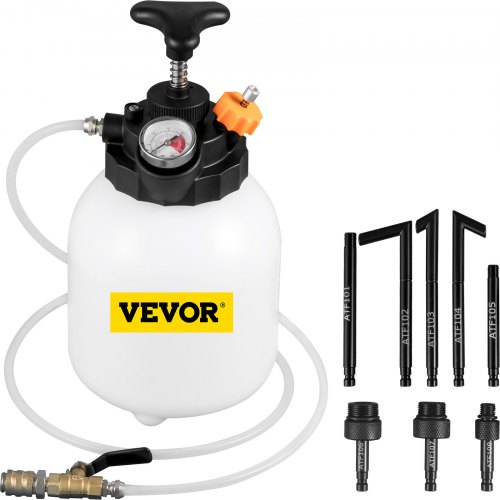 Vevor Transmission Fluid Pump Manual Atf Filling System 3l W/ 8 Common Adapters
