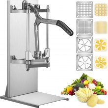French Fry Press Professional French Fry Cutter With 4 Blades Fruit Wedge Slicer