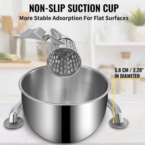 Rotary Cheese Grater Vegetable Stainless Steel Cheese Grater Shredder Cutter USA 