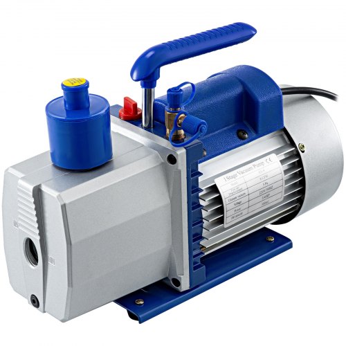 

Vevor 8cfm 3/4hp Refrigerant Vacuum Pump 220v One Stage Hvac 300ml Oil Capacity