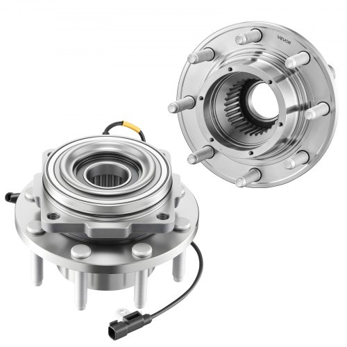 

VEVOR 2PCS Front Wheel Bearing & Hub Assembly Fit for 2016 Ford F-250 Super Duty Base King Ranch Lariat Platinum XL Crew Cab Pickup 4-Door OEM 515130, Wheel Bearing Hub Assembly Set with ABS Sensor