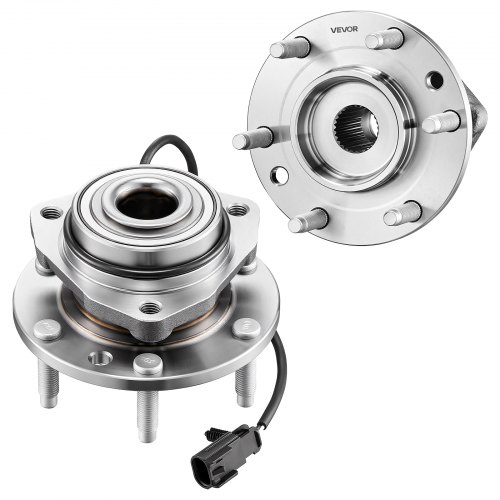 

VEVOR 2PCS Front Wheel Bearing & Hub Assembly Fit for 2004-2007 Buick Rainier 2003-2006 Chevy SSR 2002-2009 GMC Envoy 2005-2009 Saab 9-7X OEM 513188, Wheel Bearing Hub Assembly Set with ABS Sensor