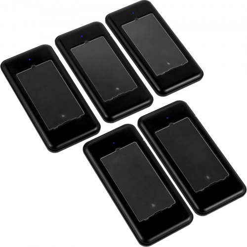 VEVOR Restaurant Wireless Guest Paging System 5 Coasters Queuing Calling Pagers