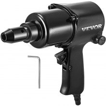Vevor Air Impact Wrench 1/2" Drive 487ft-lbs. Twin Hammer Pneumatic 10-torque