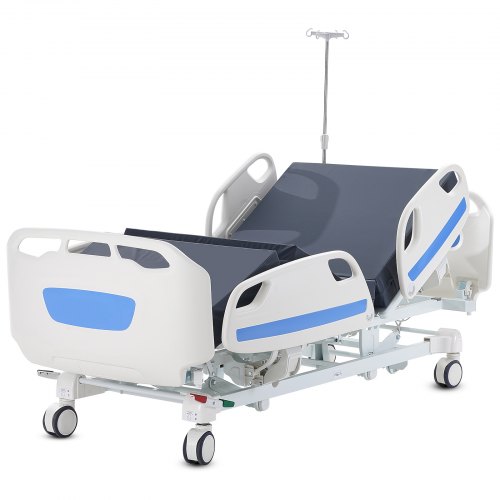 

VEVOR Premium 5 Function Full Electric Hospital Bed ICU Medical Bed 550LBS Loads