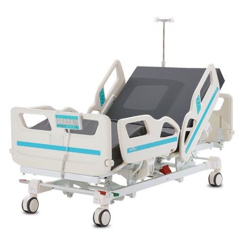 

VEVOR Premium 5 Function Full Electric Hospital Bed with Cardiac Position 550LBS