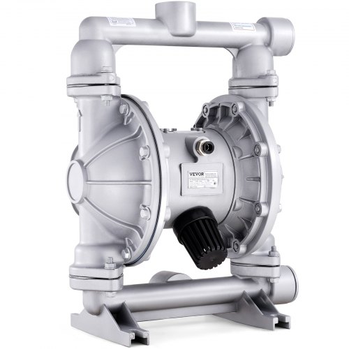 

VEVOR Air Operated Double Diaphragm Pump, 44GPM, Max 115PSI Air Waste Oil Pneumatic Transfer Pump with 2 Extra Diaphragms, 1-1/2 inch Inlet & Outlet Aluminum Alloy Diaphragm Pump for Diesel Grease Oil