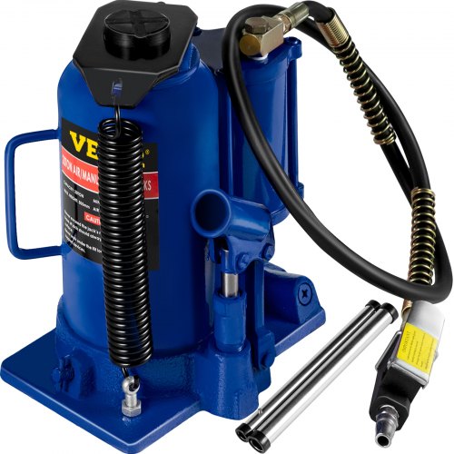 Details about   Industrial 20T Hydraulic HAND or AIR BOTTLE JACK Lift 