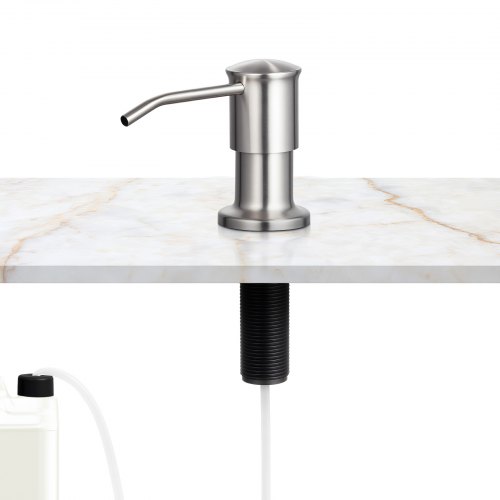 Built in Soap Dispenser for Kitchen Sink Stainless Steel Countertop Pump QPCFNZZYQDRGVJXBU001V0