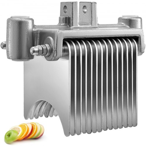 1/4" Pusher Head For Easy Onion Slicer Blade Fruit Dicer Convenient Silver