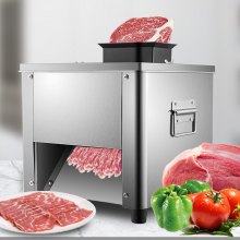 VEVOR Commercial Meat Cutter 5mm Food Slicer Flesh Shredding Cutting Machine
