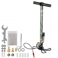 VEVOR Hand Operated Air Pump 3 Stage 3000psi Hand PCP Pump for Tires Rifle Balls