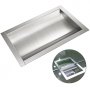 Cash Window Drop-in Deal Tray 14"(l) X 10"(w) Business Banks 304 Stainless Steel