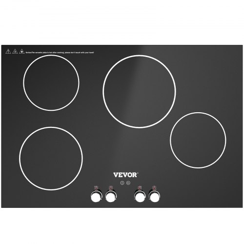 VEVOR Electric Induction Cooktop Built-in Stove Top 30in 4 Burners 220V