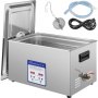 Vevor Digital Ultrasonic Cleaner Ultrasonic Cleaning Machine 30l Stainless Steel
