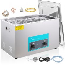 30l Knob Ultrasonic Cleaner 40khz Stainless Steel Dental Washing Machine
