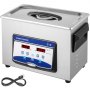 Upgrade 4.5l Digital Ultrasonic Cleaner Stainless Disinfection Timer Heat Degas