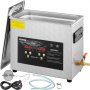 6l 400w Industry Ultrasonic Cleaners Cleaning Equipment W/timers Heaters