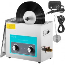 Vevor Ultrasonic Vinyl Record Cleaner Vinyl Ultrasonic Cleaning Machine 6l Knob