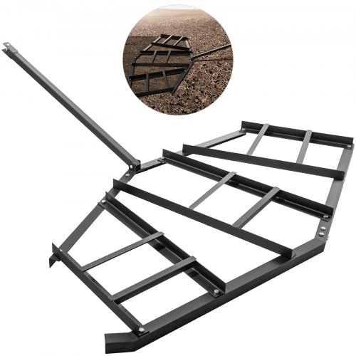 

Driveway Drag Tow Behind Drag Harrow 85'' Width, Steel Gravel Grader For ATV,UTV