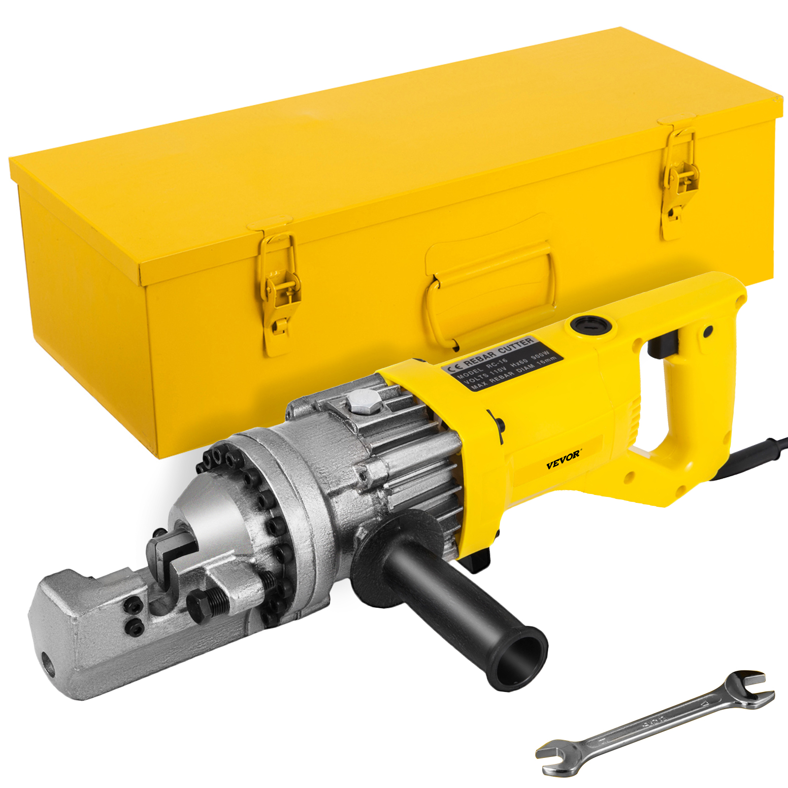 Rc-16 5/8" Capacity Hydraulic Rebar Cutter Storage Box Electric 5/8" Pro Great от Vevor Many GEOs