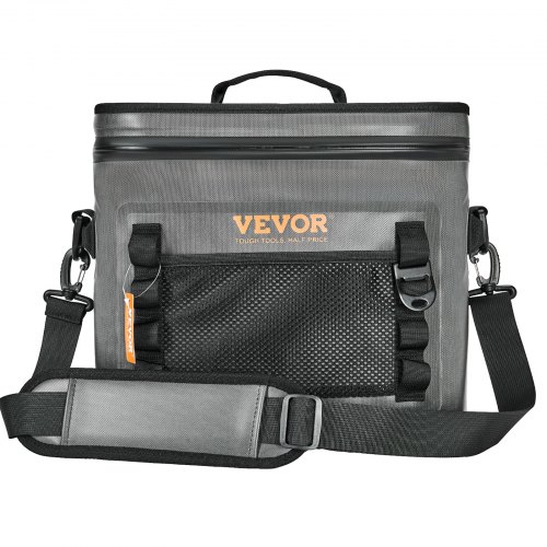 

VEVOR Soft Cooler Bag, 24 Cans Soft Sided Cooler Bag Leakproof with Zipper, Waterproof Soft Cooler Insulated Bag, Lightweight & Portable Collapsible Cooler for Beach, Hiking, Picnic, Camping, Travel