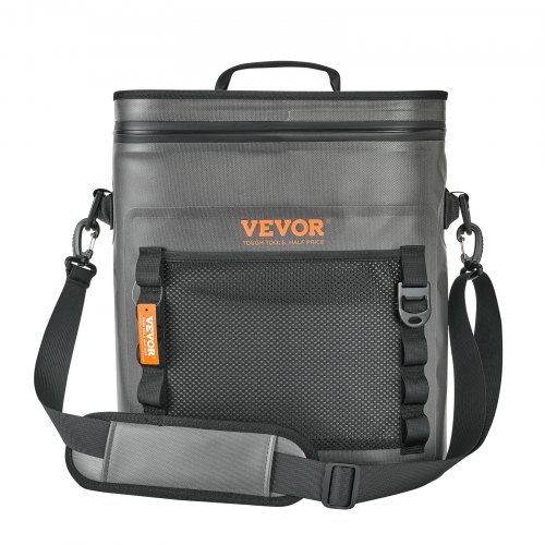 VEVOR Soft Cooler Bag, 30 Cans Soft Sided Cooler Bag Leakproof with Zipper, Waterproof Soft Cooler Insulated Bag, Lightweight & Portable Collapsible C