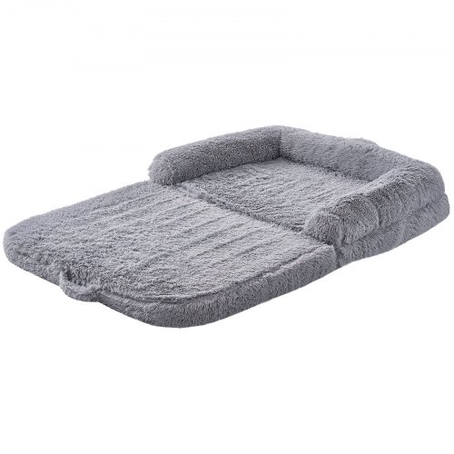 

VEVOR Human Dog Bed 1820x1220x254 mm Large Human Size Dog Bed Washable PV Velvet