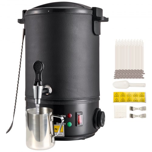 

VEVOR Wax Melter for Candle Making, 6.5 Liter Large Electric Wax Melting Pot Easy Pour Spout, 9-level Temperature Control, Easy Clean for Candle Soap Cream Beauty Bulk Production Business or Home