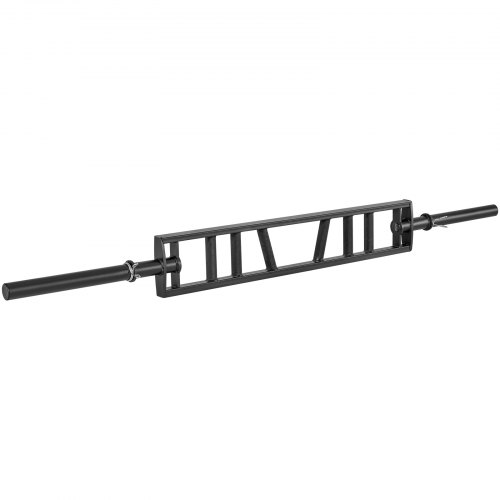 Multi-Grip Barbell Swiss Bar Fits 2 inch Plate Weights Knurled Grips Home Gym