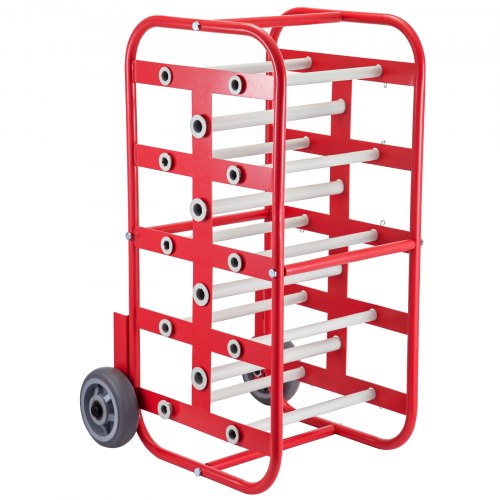 

VEVOR Wire Reel Caddy 1Inch & 4/5Inch Axles Wire Spool Rack 43Inch x15Inch x17Inch Wire Caddy Multiple Axles Cable Spool Holder & Dispenser Wire Reel Distribution Storage for Workplace Efficiency